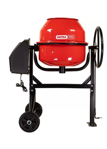 Бетоносмеситель ЦВЕТОК PRO KCR165 (165 л, 220 В, 0.8 кВт) миксер для бетона (24454) КВІТКА (315498372)