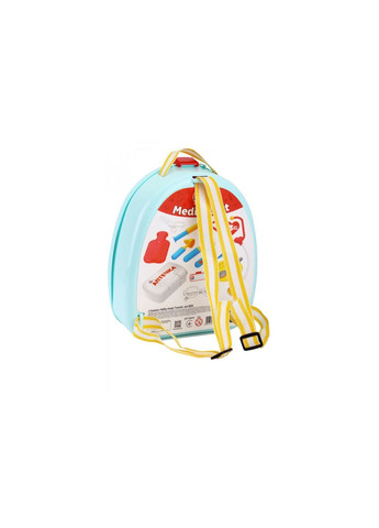 Дитячий ігровий набір Юний лікар на 13 елементів у рюкзаку Блакитний (46510262113) ТехноК (373006123)
