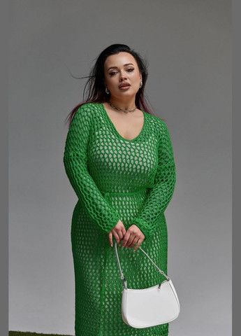 Подовжена туніка-сітка з бавовняної пряжі (2097) Triko Bakh (334710313)