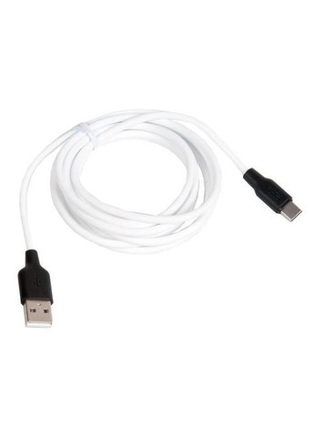 Силіконовий кабель Usb TypeC 2 метри білий 6931474713889 Hoco (279825975)