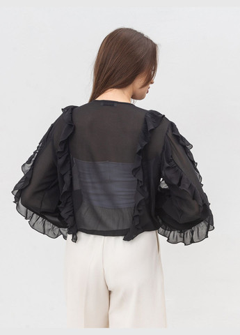 Чорна блуза Romashka Патос