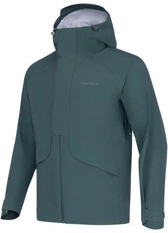 Оливкова (хакі) демісезонна куртка frontier axifraga 20k/20k dark green No Brand