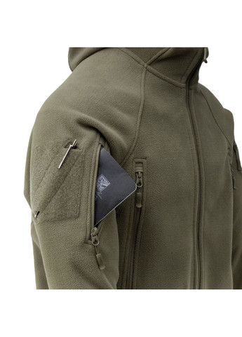 Флисовая кофта Helikon Patriot Mk2 Hybrid Fleece - Black Helikon-Tex (316255137)