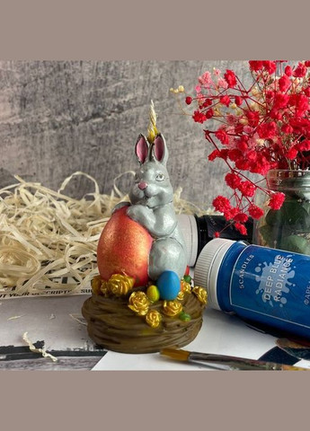 Воскова свічка - Великодній зайчик з яйцем 5Candles (322347153)