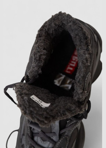 Темно-серые демисезонные кроссовки мужские зимние на меху Ager Кроссовки