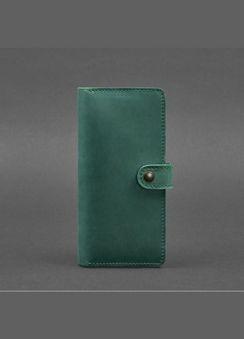 Шкіряне портмоне 7.0 зелений Crazy Horse (A-027988) BlankNote (328444601)