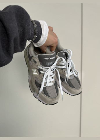 Серые демисезонные кроссовки мужские и женские new balance 993 gray | нью беланс 993 серые No Brand