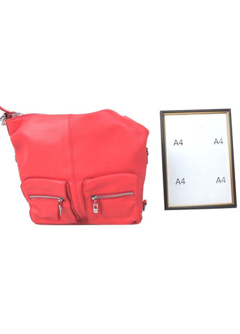 Жіноча шкіряна сумка-рюкзак траснформер Giorgio Ferretti (291376400)