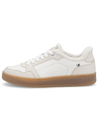 Демисезонные кеди Rieker белые демисезоны (347242362)