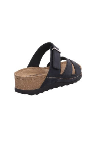 Черные шлепанцы женские soave,, 5432 90, (германия) ( ) Rohde