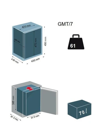 Сейф мебельний GMT/7 Technomax (361344378)