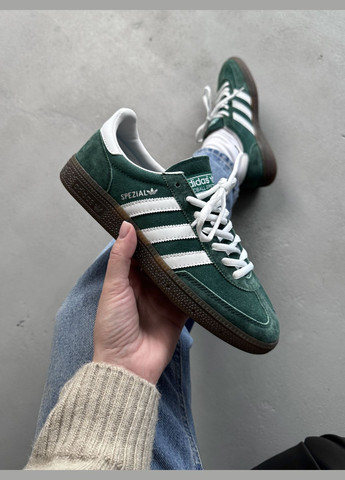 Кросівки жіночі Adidas Spezial Handball green | Адідас Спеціал зелені No Brand зелені демісезони (316091097)
