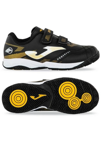 Черные футзалки powerfull black pojw2401inv Joma