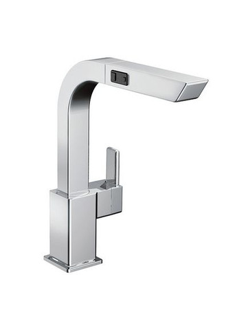 Кухонний змішувач з висувним виливом S7597C Chrome OneHandle High Arc Pullout Kitchen Faucet, Хром Moen (292734868)