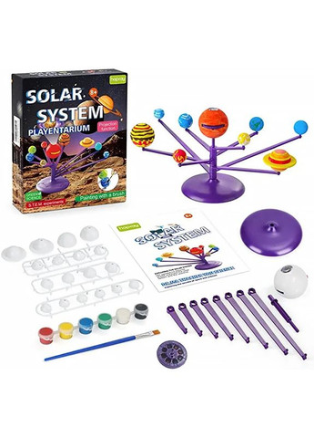 Проектор планетарій Solar system TXX-032 науковий набір 8 планет з авто обертанням на АКБ Lesko (360455497)