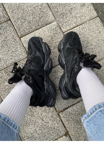 Чорні Зимовий кросівки чоловічі new balance 9060 black нью беланс 9060 No Brand