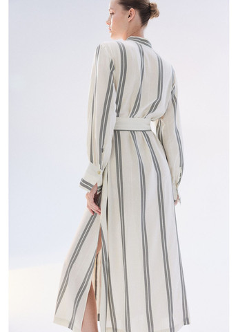 Комбінована кежуал сукня максі з віскози H&M однотонна