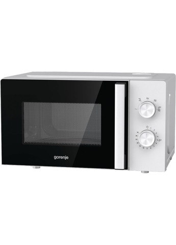 Мікрохвильова піч, 17л, мех. керув., 700Вт, дисплей, білий Gorenje (314747800)