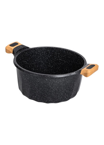 Большая алюминиевая кастрюля объемом 11 литров с крышкой Ø32 см с антипригарным покрытием MGC Jooki (358706162)