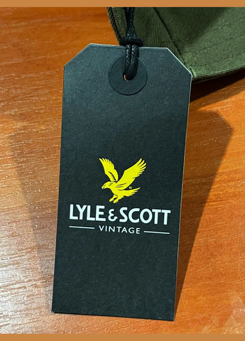Панама панамка унисекс Lyle & Scott Embroidered Script Logo Olive (326491105)