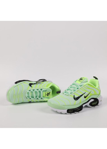 Серые демисезонные кроссовки мужские nike air max plus tn green найк аир макс тн плюс No Brand