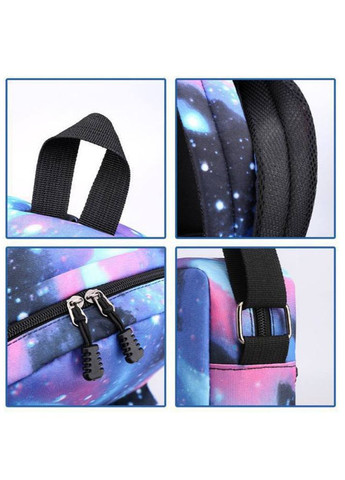 Шкільний рюкзак 3в1 Стіч (пенал, сумка для взуття), 18 л/ Дитячий рюкзак/Місячий портфель Вірний друг (367058314)