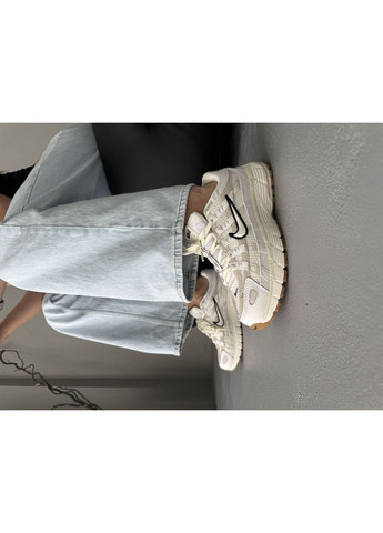 Кроссовки женские и мужские Nike P-6000 White Black | Найк П-6000 белые демисезоны (370850668)