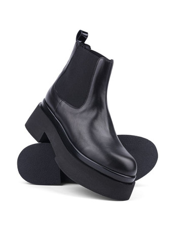 Жіночі Черевики 2741 Чорний Шкіра Albano (301544570)