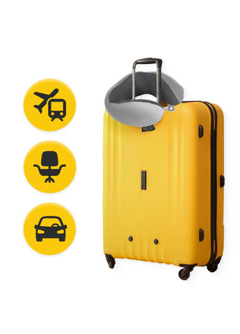 Подушка дорожная 30 x 27 x 12 см Grey (P-5907739319432) 4FIZJO (301792654)