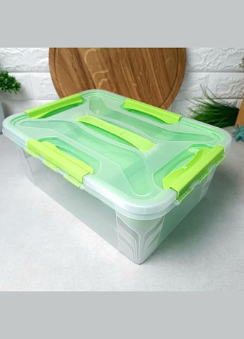 Контейнер Зелёный для школьных принадлежностей с вкладышем А4 Школьная реформа Алеана (304546782)