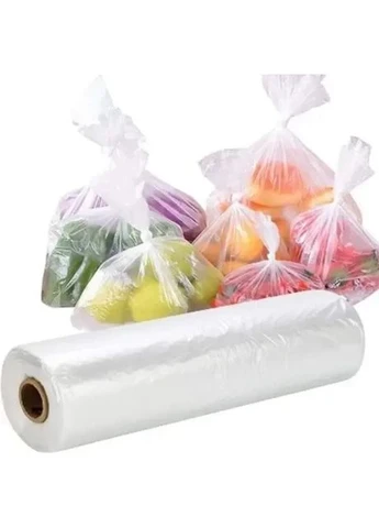 Пакети фасувальні в рулоні 30×40 см господарські для продуктів і пакування (500 шт) Помічниця (390502282)