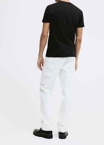 Черная футболка H&M