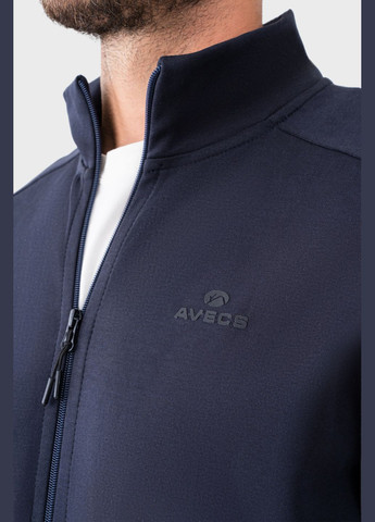 Кофта темно-синя з трикотажу "Double face" M Avecs (346269829)