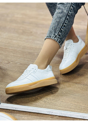 316 Кросівки Шкіряні Білі Hengji білі демісезони (322618068)