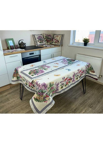 Гобеленова доріжка Лавандове поле 40х140 см Різнокольоровий (3004) Прованс (367179958)