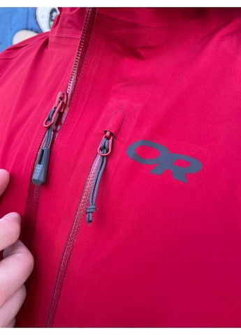 Темно-червона демісезонна вітровка Outdoor Research Foray 1 Gore-tex