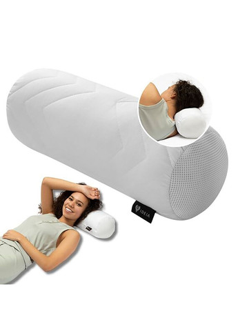 Подушка-валик белая 15x40 см. NORDIC COMFORT 8-34691 IDEIA (316080246)