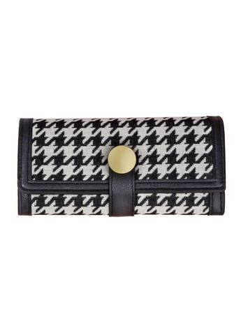 Клатч-кошелек женский на 3 сложения, стильный, с принтом ''гусиная лапка'' ( ) China (366874336)