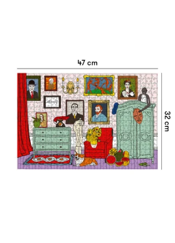 Настольная игра Пазл Комната художников Orner (371877219)