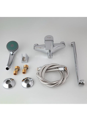 Смеситель для ванны F22063 с длинным изливом, латунь, хром Frap (373267093)