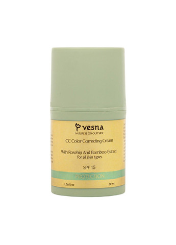 Vesna СС Крем для коррекции тона кожи лица 50 мл — Крем, Украина (322035230)