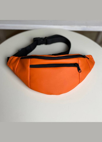Оранжевая компактная сумка бананка на 4 отделения Prime orange No Brand (293943087)
