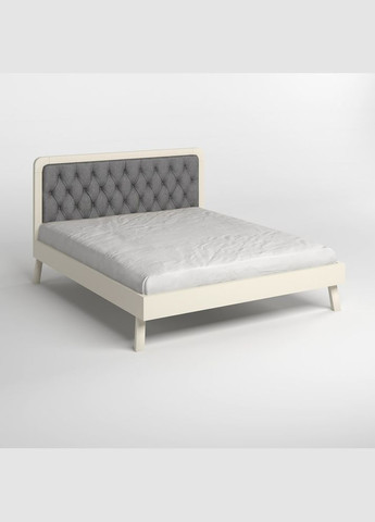 Односпальне дерев'яне ліжко Токіо (S0505Y30R)/Аляска 93 (Сірий) 80х190 см (MBG-11239) Mebigrand (366085836)