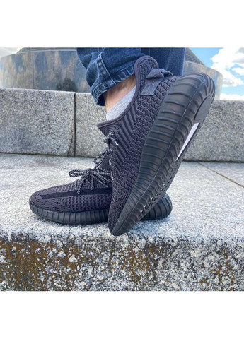 КРОСІВКИ ЖІНОЧІ ADIDAS YEEZY BOOST 350 CINDER REFLECTIVE АДІДАС ІЗІ БУСТ No Brand чорні демісезони (368855050)