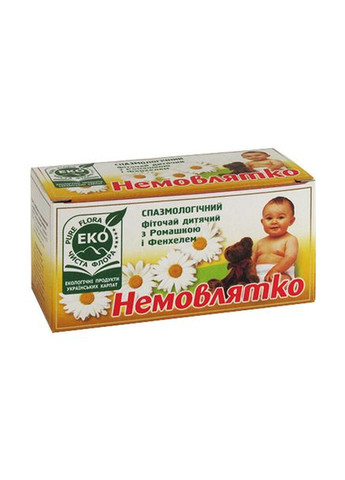 Дитячий фіточай Немовлятко 1,5 г х 20 шт No Brand (314705727)