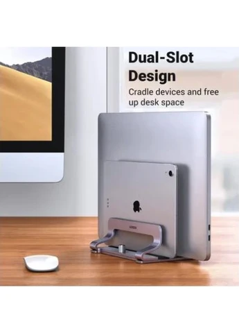 Подставка для ноутбука LP258 Vertical Laptop Stand Dual-slot (60643) Ugreen (399515847)