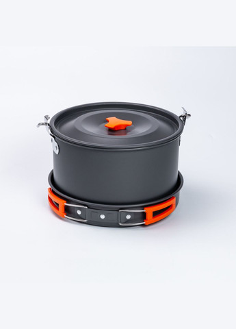 Набор туристической посуды в сумке для похода и кемпинга: кастрюля, сковорода, чайник LUGI (327874820)