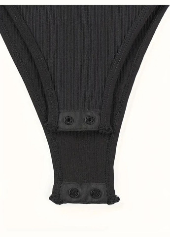 Боди женский Jelly с прямым декольте и закрытой спиной No Brand боді Jelly чорний (328939674)