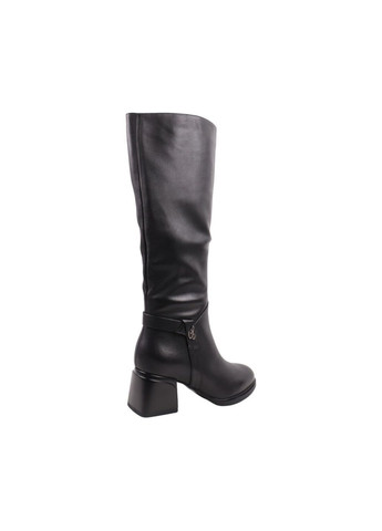 Чоботи жіночі чорні натуральна шкіра Geronea 1088-26ZS (370382027)