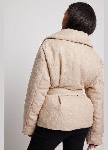 Бежевая куртка демисезон,бежевый, NA-KD